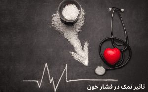 تاثیر نمک در فشار خون