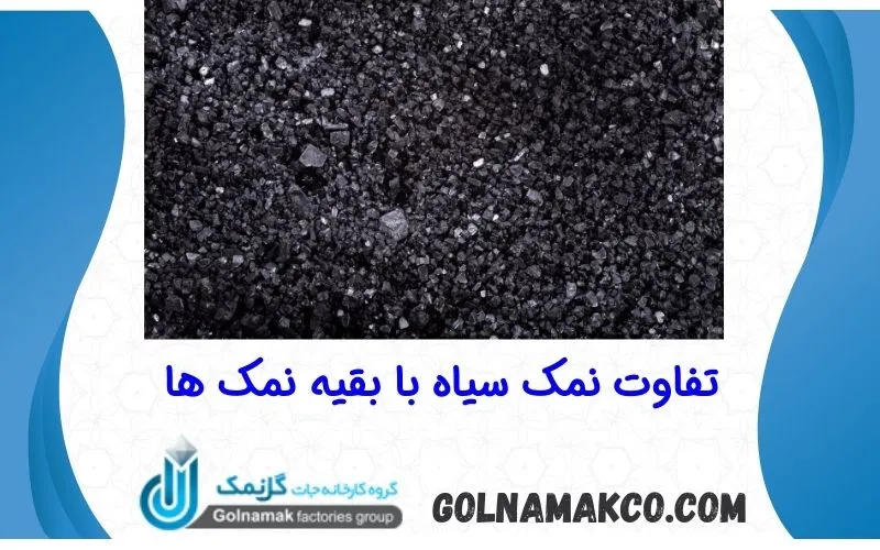 تفاوت نمک سیاه